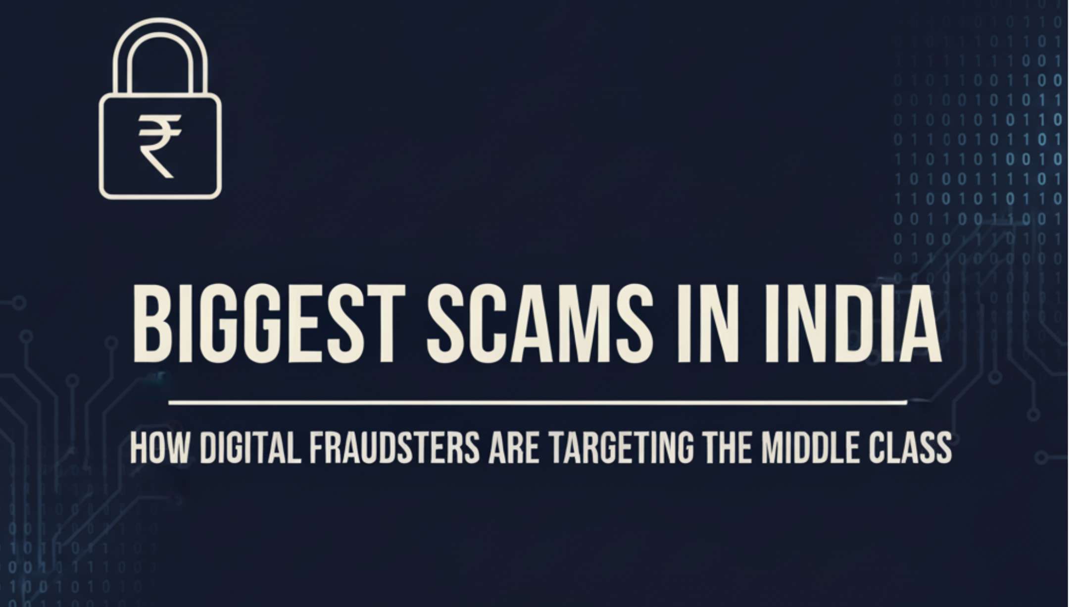 Biggest Scams in India: How Digital Fraudsters Are Targeting the Middle Class
